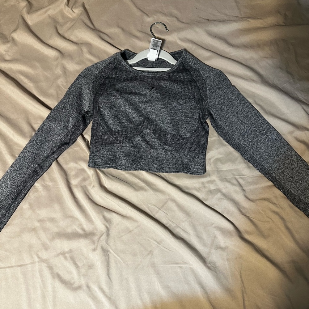 NWOT gymshark flex sport long sleeve crop top